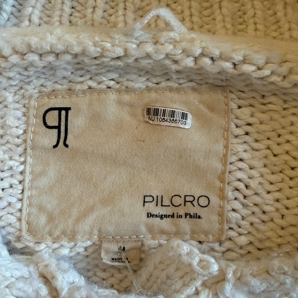 Anthropologie The Jesse Dog Icon Cardigan Sweater by Pilcro Size M - Picture 15 of 16